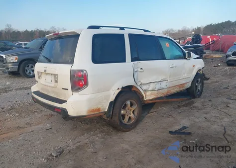 2007 Honda Pilot Ex z USA, uszkodzony, nr VIN 2HKYF18477H540912